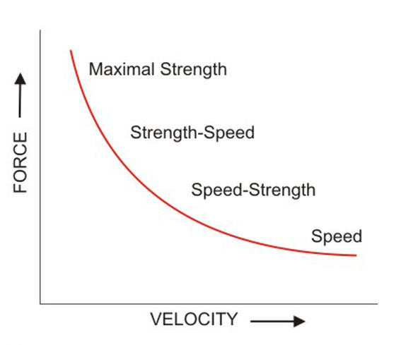 Strength-speed continuum in graph form