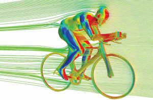 Computational Fluid Dynamics Model of a Cyclist